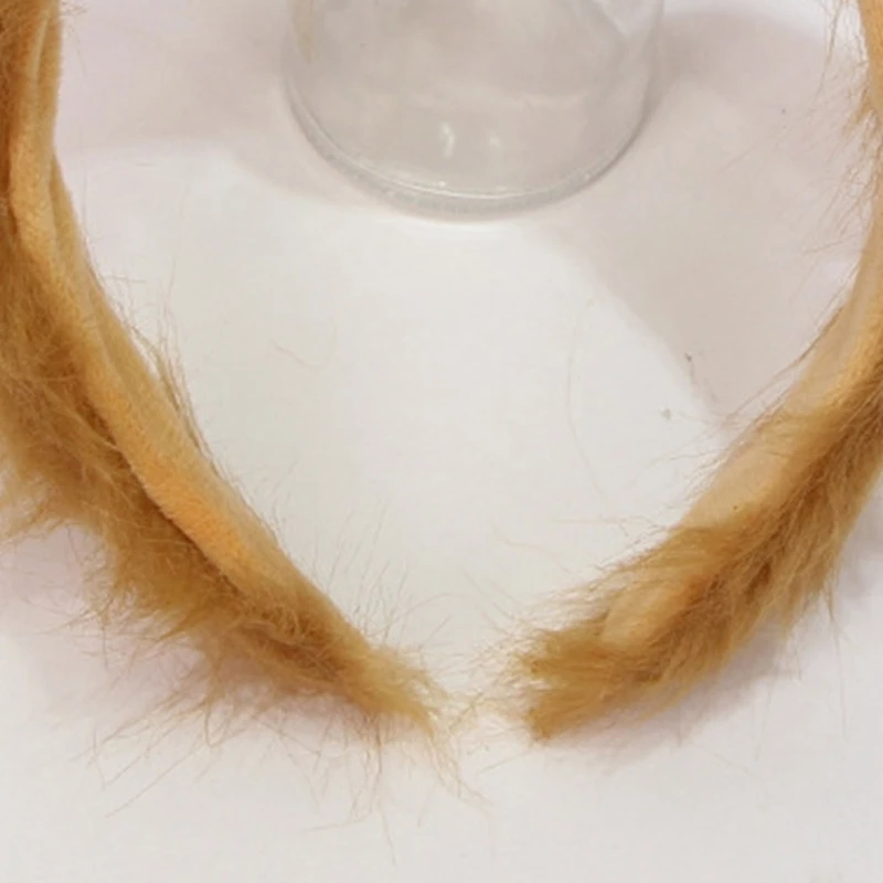 Cosplay Animes Character Headband Plush Lion Ear Hair Hoop for Girls Drop Shipping