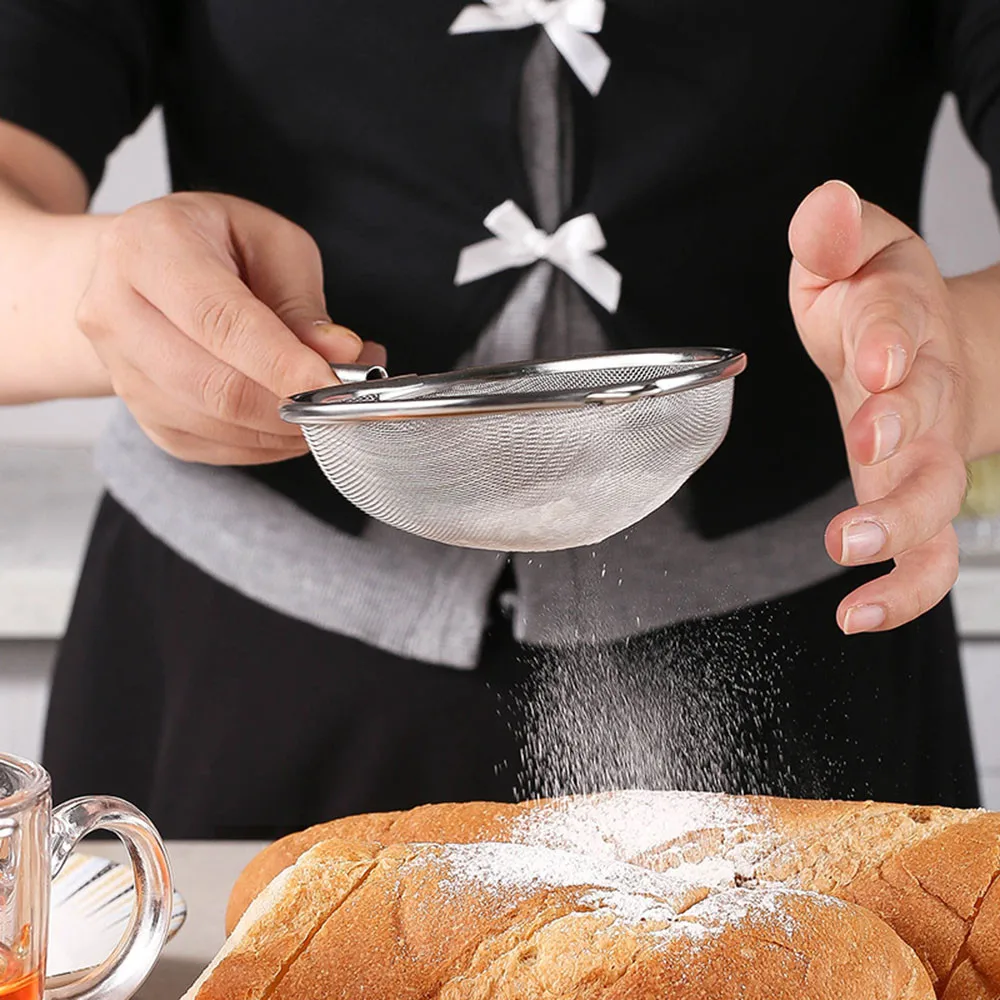 304 شبكة من الاستانلس استيل الشاي الغذاء مصفاة متعددة الوظائف الإبداعية الغذاء حليب الصويا مصفاة ملعقة أدوات مطبخ بالجملة