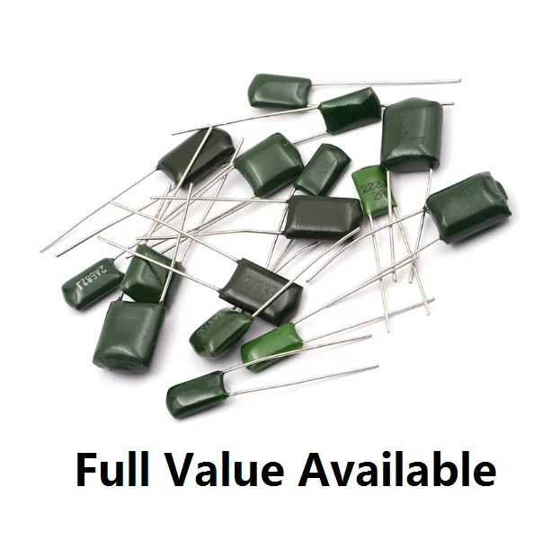 20PCS 0.1/0.0022/0.0047/0.022/0.068/UF Polyester Film Capacitor 223 2E223J 2E222J 2E472J 2E683J 2E104J 250V 4.7/2.2/22/100/68NF