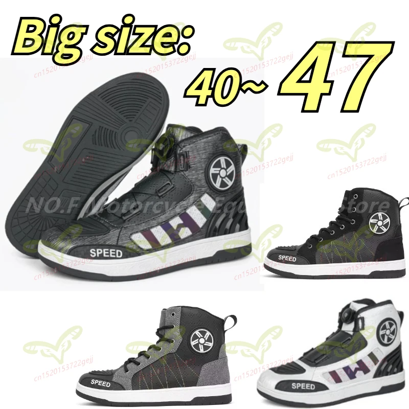 

Motorcycle Riding Boots Electric Off-road Motorcycles Electronic Bicycles Racing Shoes Breathable and Durable in Summer