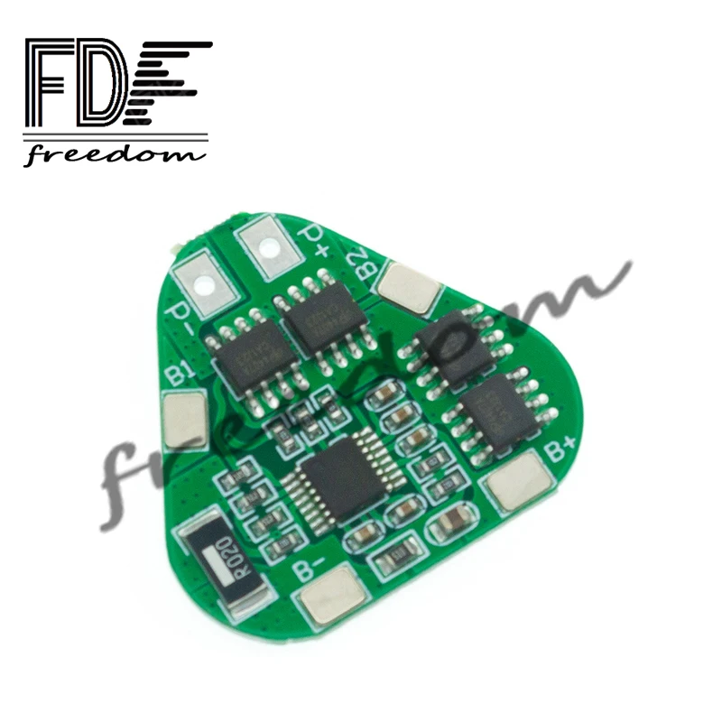 3S 12V 18650 لوح حماية بطارية ليثيوم 11.1V 12.6V FD الشحن الزائد الإفراط في التفريغ حماية 8A 3 خلية حزمة ليثيوم أيون BMS PCM PCB #4
