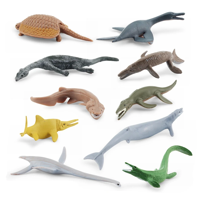 Simulation Ocean Sea Life Figurines Ancient Animal Action Figures Children Figures Aquarium Dinosaur Model Collecta Birthday Toy