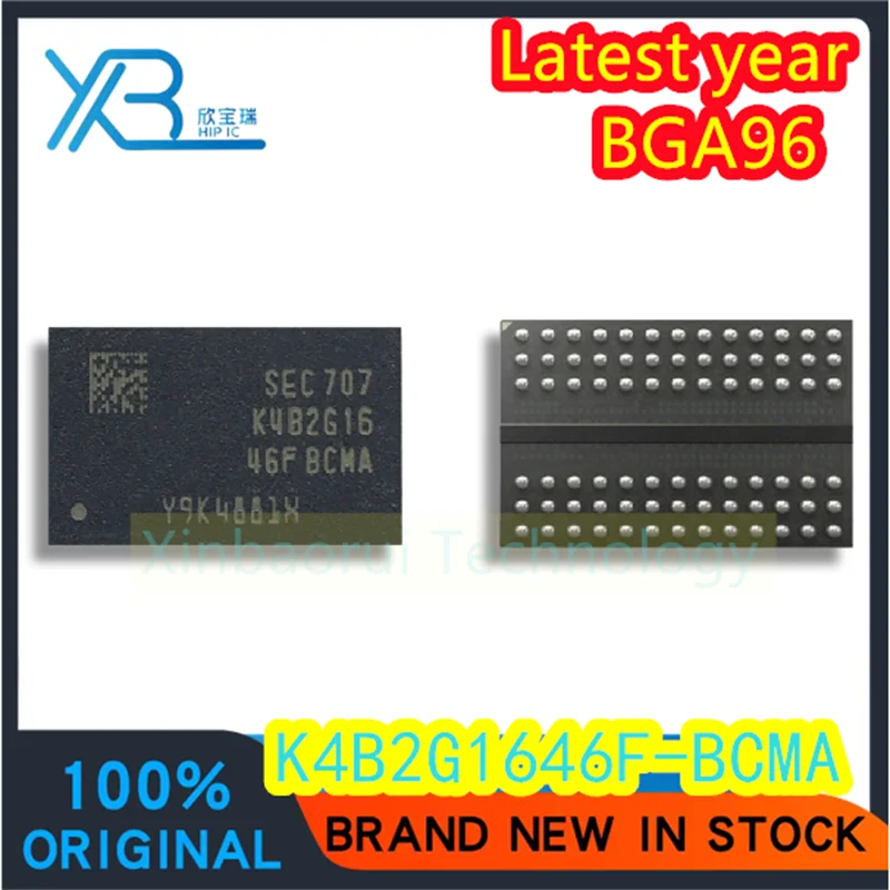 

(3/20pieces) K4B2G1646F-BCMA K4B2G16 BGA96 100% original DDR3 chip BGA storage particles 128*16 brand new good quality