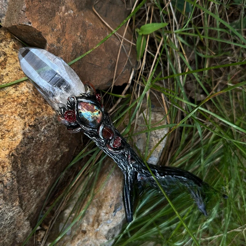 Crystal Wand, Witch Wand Crystal Wand