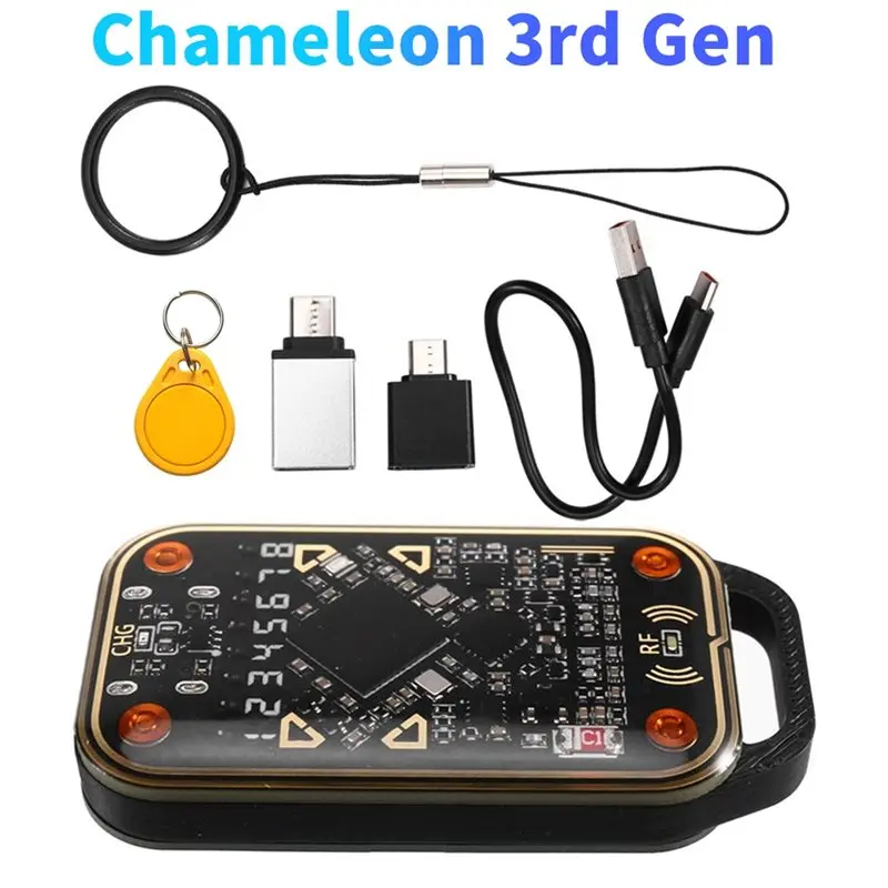 B44C Chameleon Ultra V3.0 13.56Mhz 125Khz RFID Smart Card Emulator Reader ID IC Copyer NFC Read Write Tag Copier