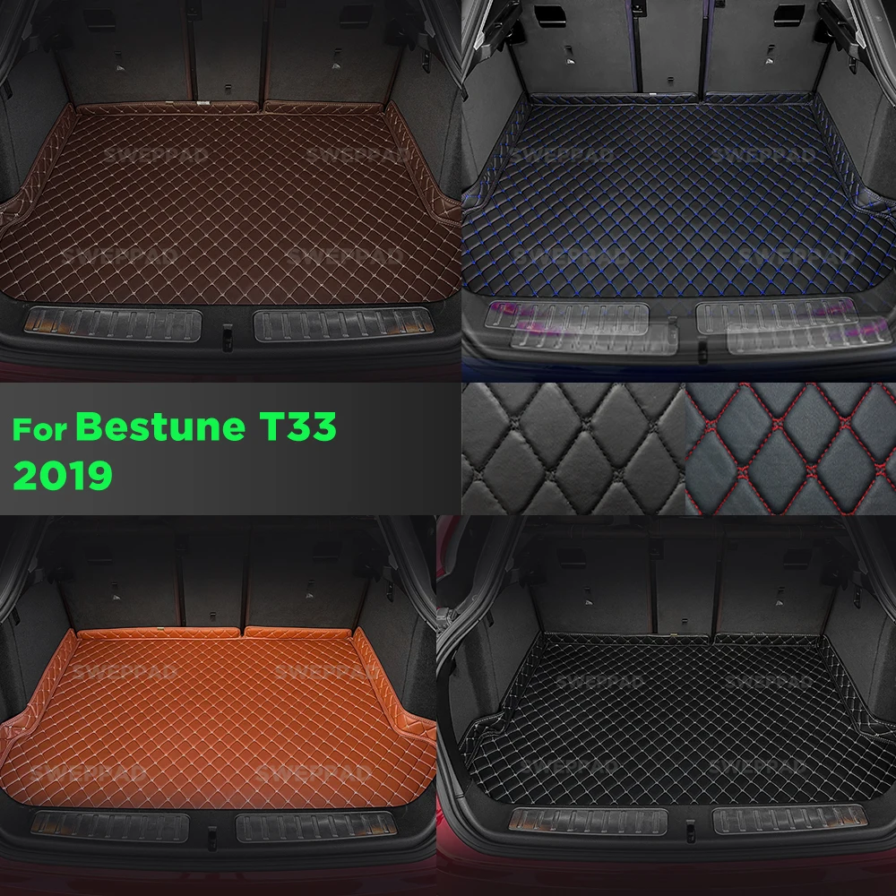 

For Bestune T33 2019 Car Trunk Mat Car Cargo Liner Protective Pad Interior Accessories