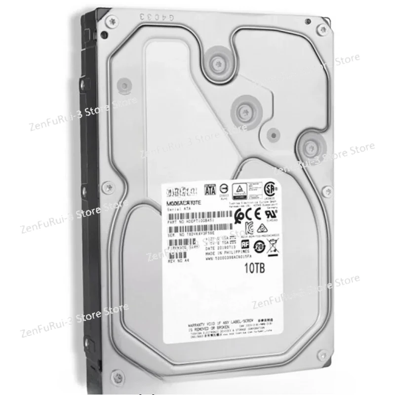 

Жесткий диск 10 ТБ, механический мониторинг, безопасность, хранилище NAS, 7200 об/мин, 256 м, настольная вертикальная запись