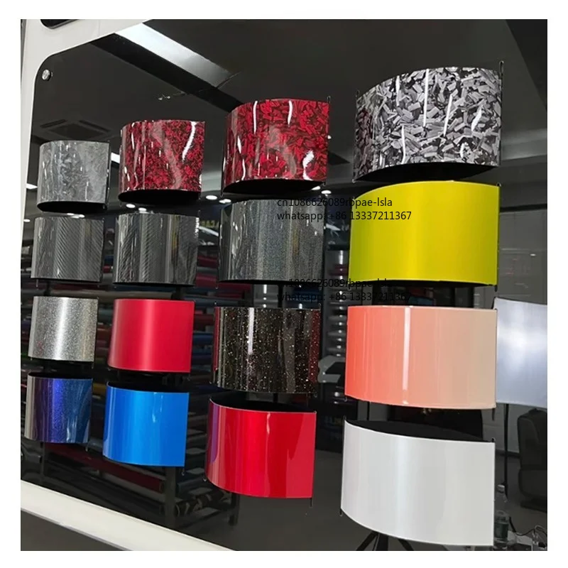 1.52X15M TPU Color Change PPF Self HealingScratch Gloss Carbon Fiber Paint Protection Film for Car Body 8 Years Warranty