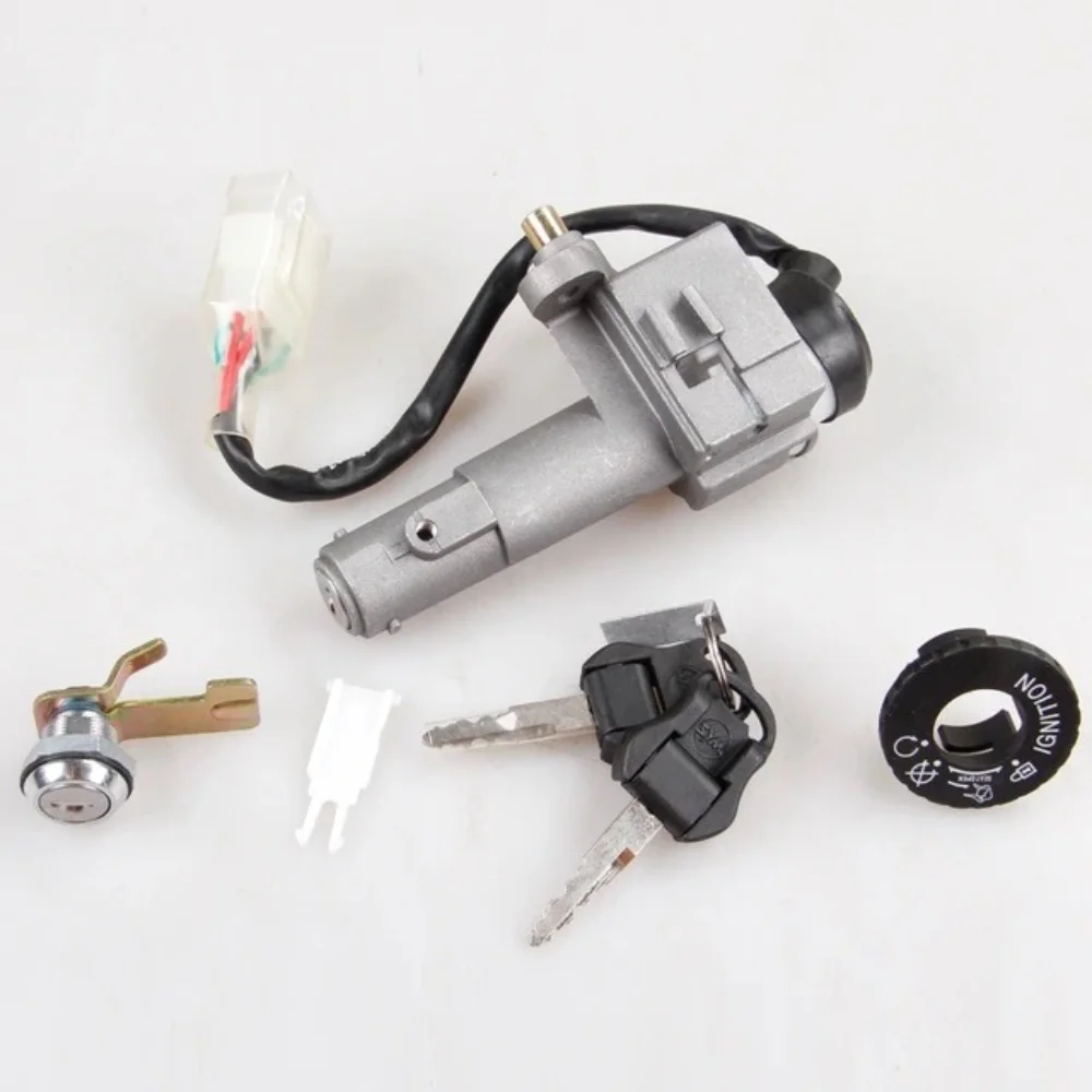 For Sym Jet 14 125 / 50 / 200 Motorcycle Electric Door Lock Set Lock Key