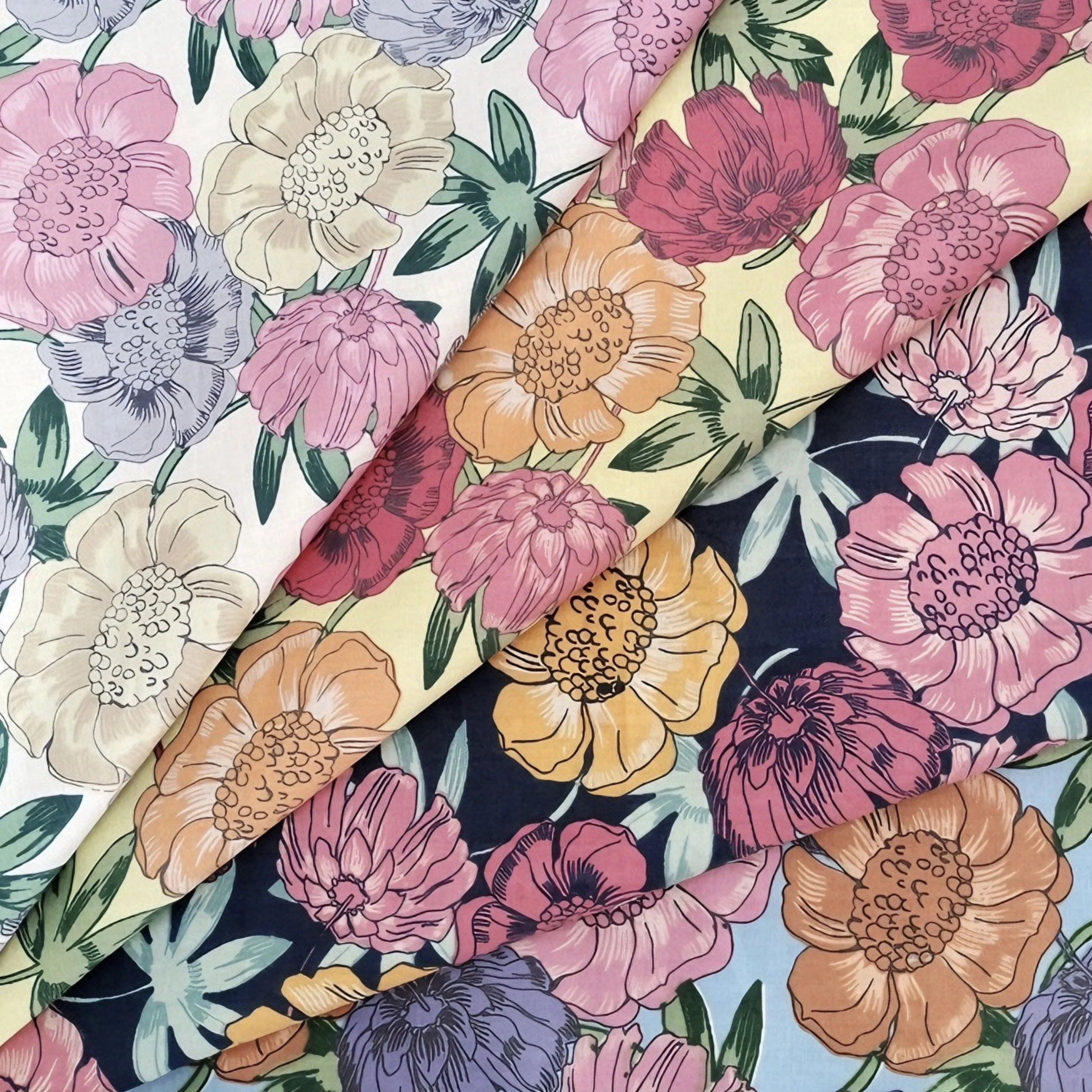 tecido-de-algodao-estampado-floral-vintage-145x50cm-varias-cores-para-costura-acolchoamento-projetos-de-artesanato-confecao-decoracao-de-casa