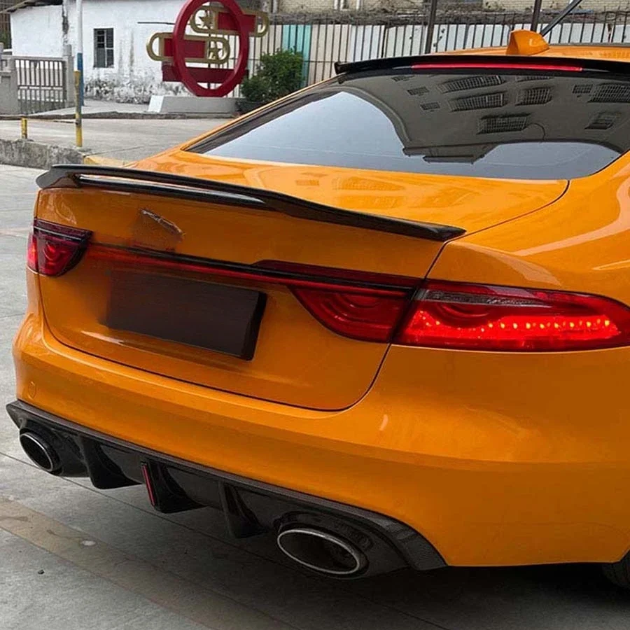 

Suitable For 2016-2020 Jaguar XFL Modified RS Carbon Fiber Rear Lip Small Surround Car Exterior Accessories