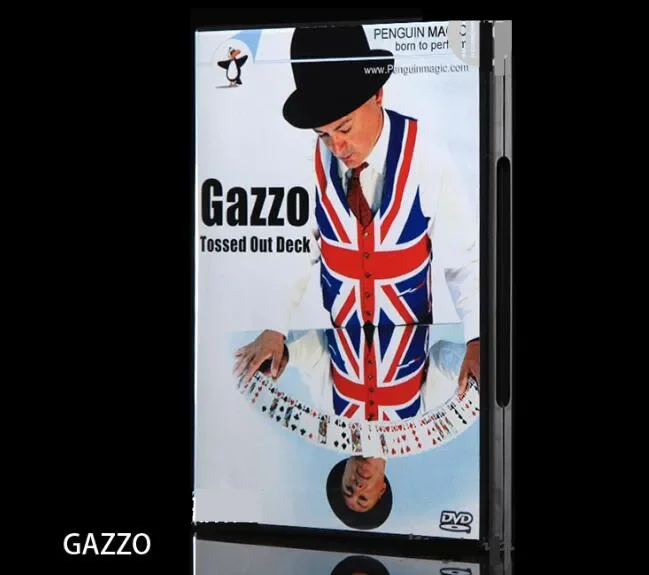 

Gazzo Tossed Out Deck ( With Deck ) By Gazzo Close Up Street Mentalism Classic Card Magic Tricks Illusions Gimmick Magician