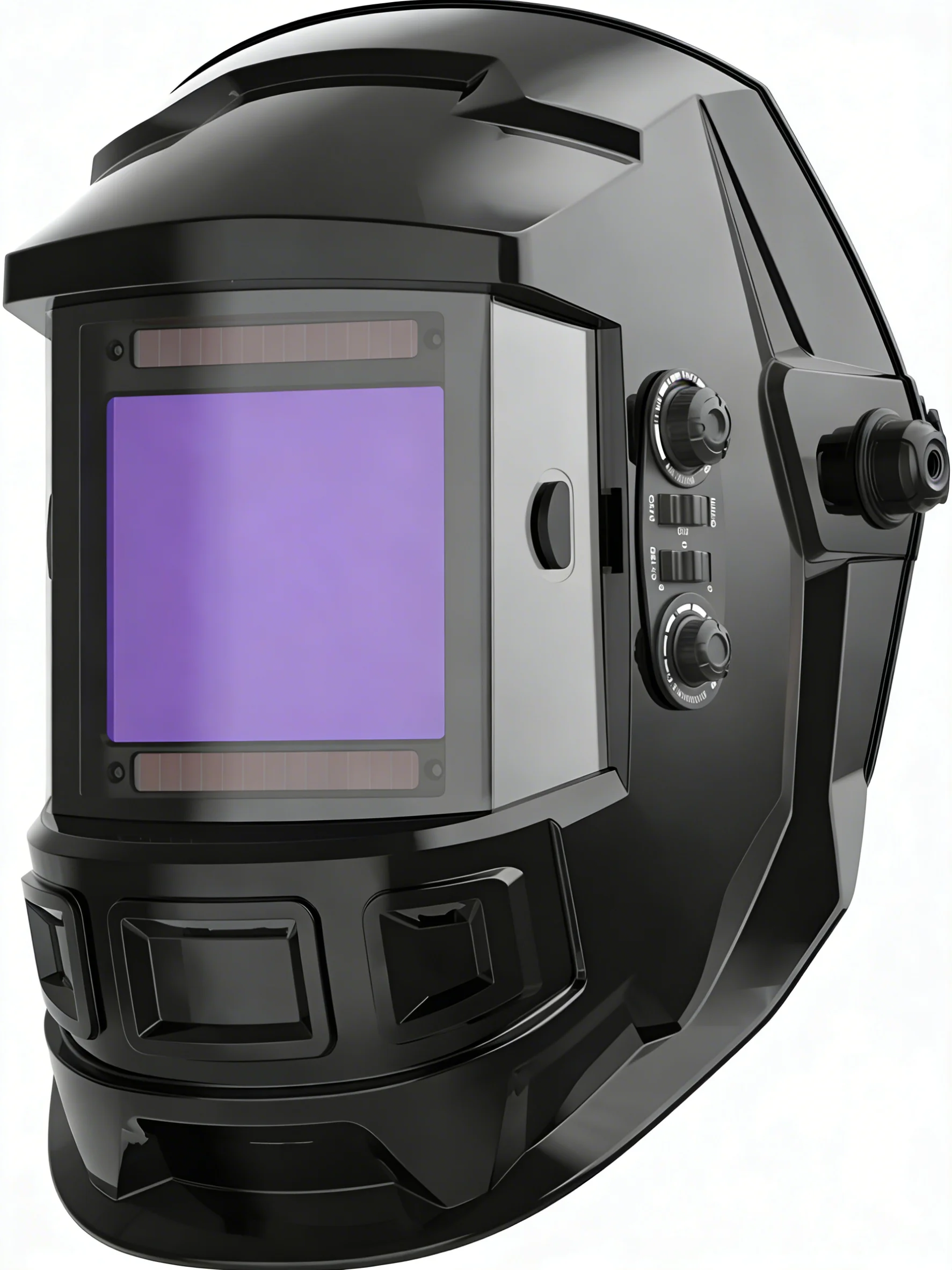 Auto Darkening Welding Helmet, Blue Light Blocking, 1/1/1/2 True Color Wide Shade 4/9-13 Welder Mask for TIG MIG ARC