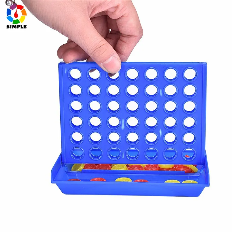 

New 1 Set Connect 4 In A Line Board Game Children's Educational Toys for Kid Sports Entertainment