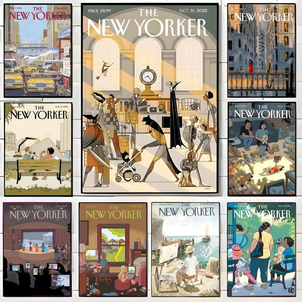 The New y-Yorker Poster Wall Art Print Decorative Mural Home Decor Gift Unframed
