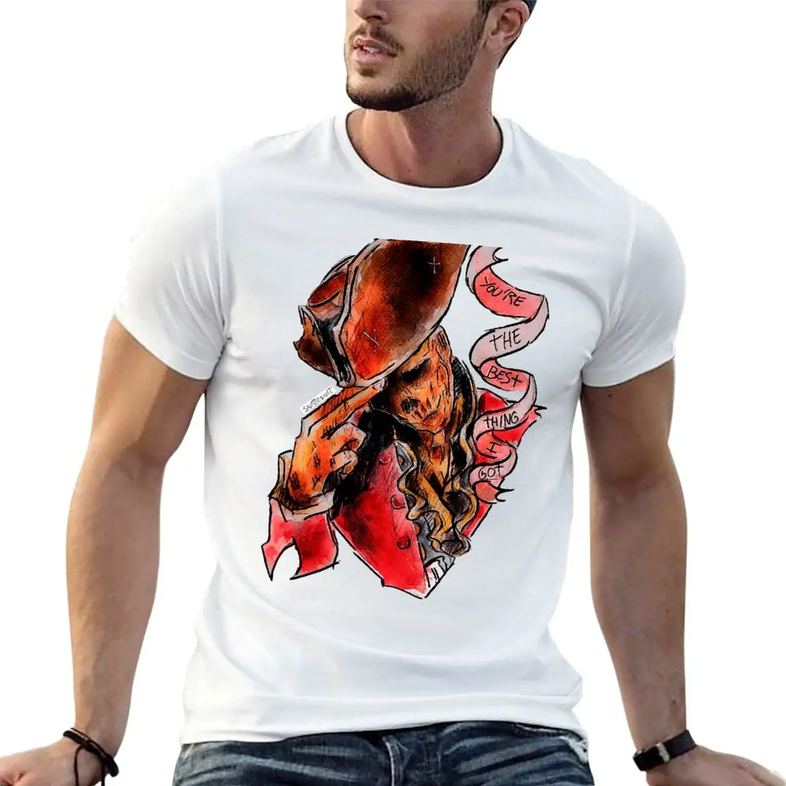 

Sweetest Hancock T-shirt boys whites Blouse cute clothes vintage clothes mens clothes