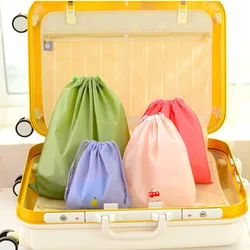 Travel Storage Bag Bundle Pocket Facial Wash Towel Drawstring Pocket Makeup Bag Organizadores Travel Essentials Bags For Women