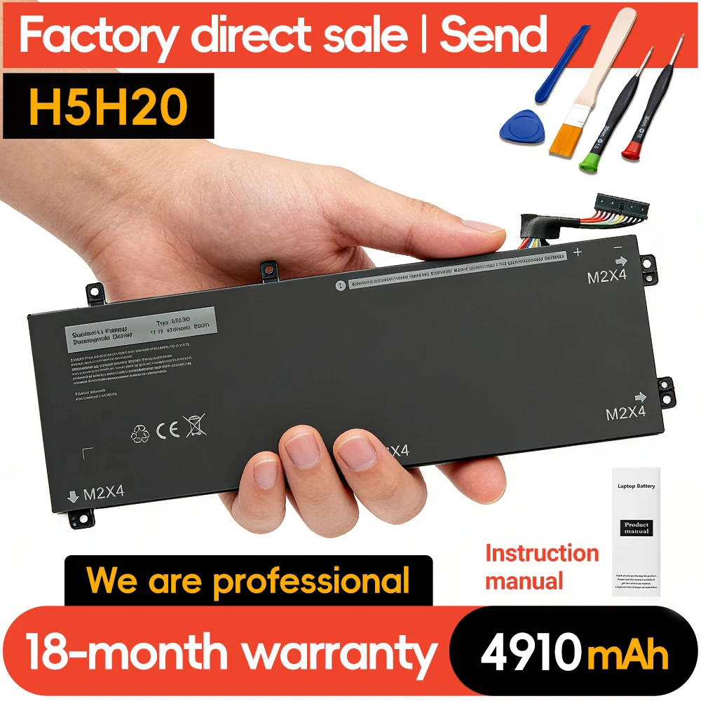 SUOZHAN H5H20 Laptop Battery for Dell XPS 15 9550 9560 9570 9590 Precision 5510 5520 5530 5540 Inspiron 7501 7590 7591 Serie
