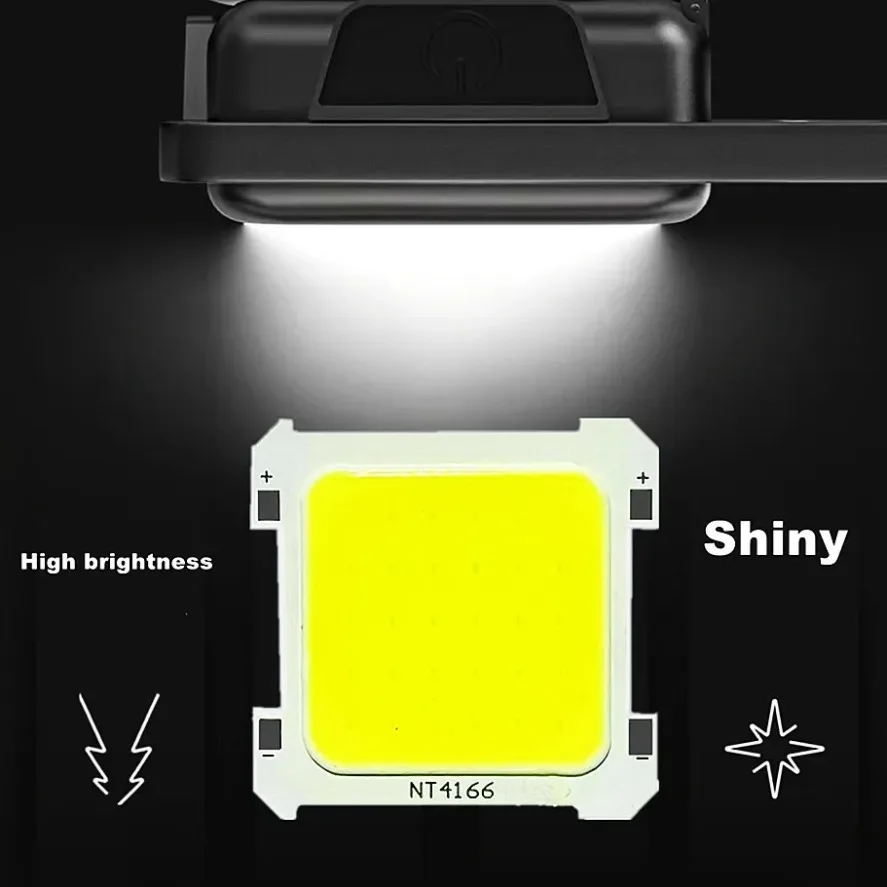 20 Pcs 5W COB LED chip high with bright white light USB portable mini keychain outdoor pocket flashlight camping light source