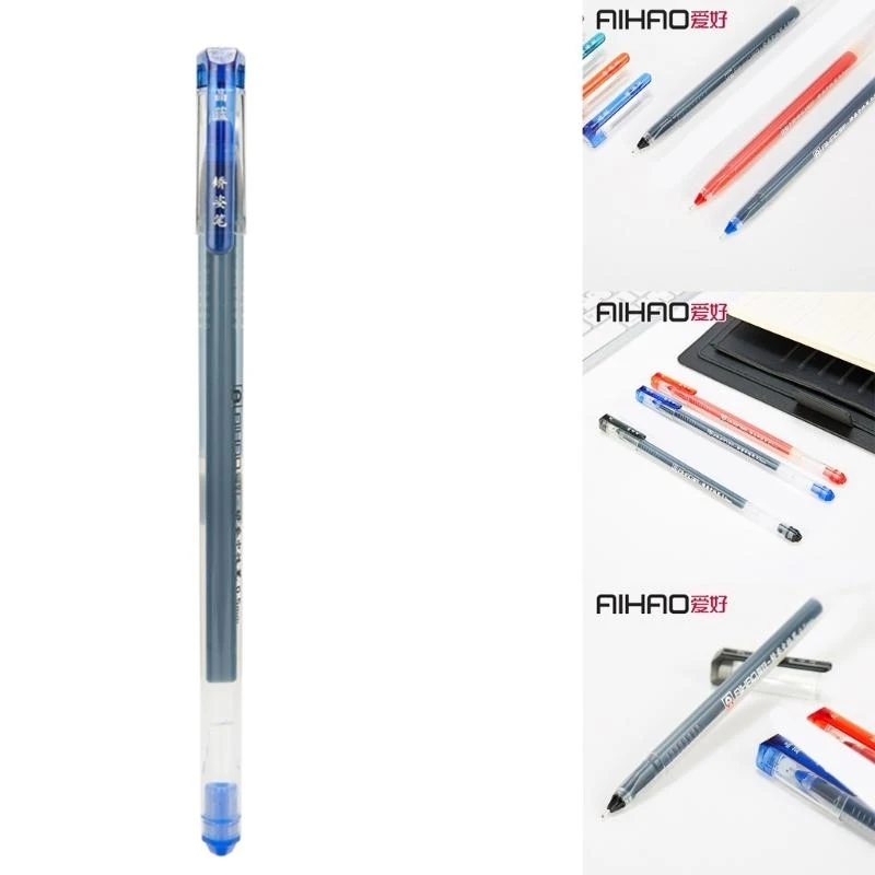 Pensos punto fino lápiz rollerball W89C, bolígrafos finos 0.5 mm gel gel líquida enrollando bolas