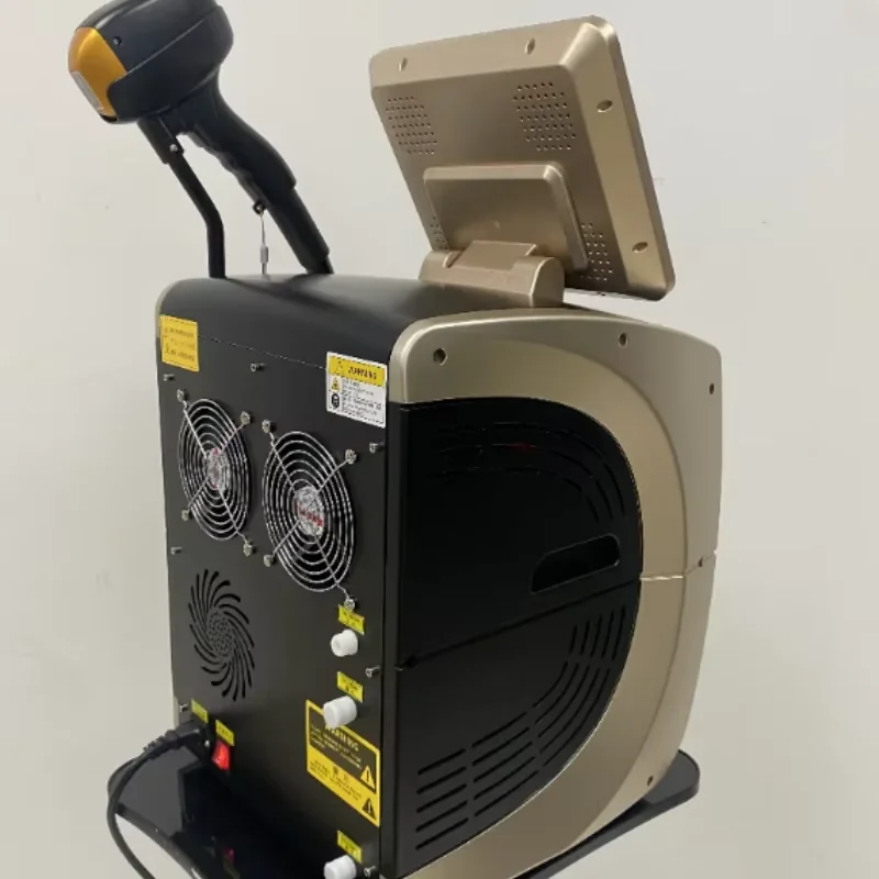 Depilador permanente esmeralda indolor de gelo 808 755nm 808nm 1064nm Diod Depilator é claro sobre a depilação.