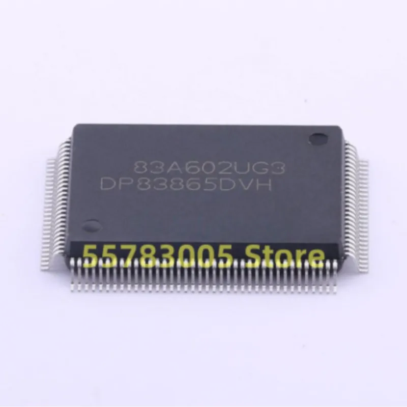 2PCS New DP83865DVH  QFP128 Ethernet transceiver chip