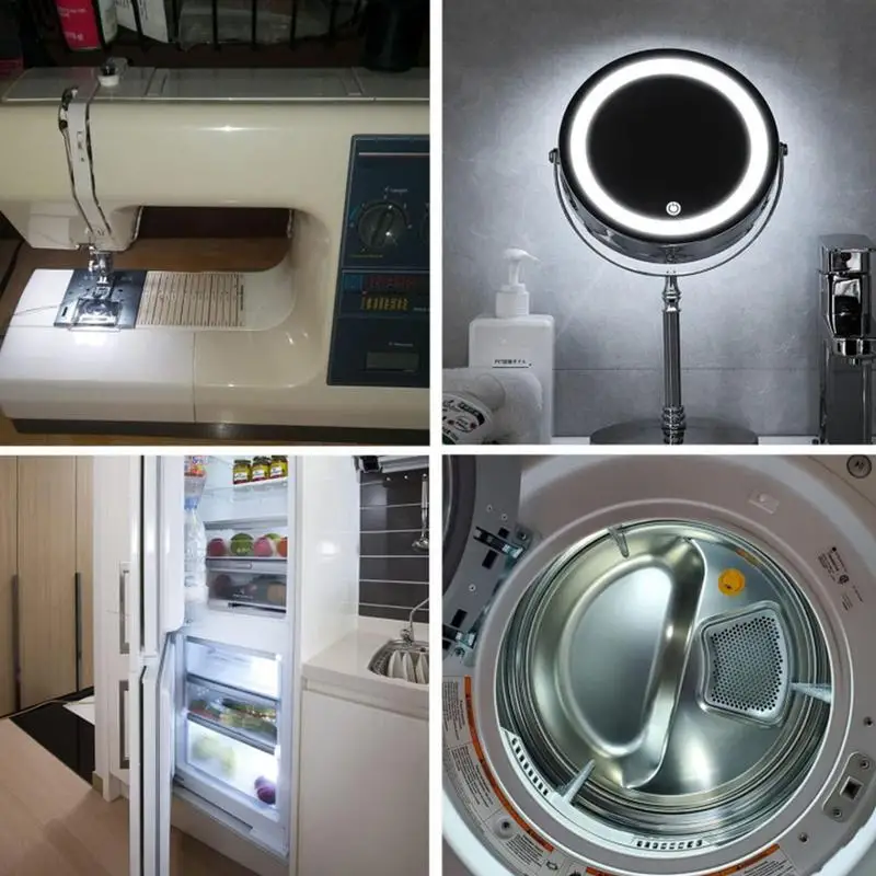 Refrigerator LED Light Bulb E14 220V LED Light Bulbs Mini LED Light Bulbs Refrige Cabinet Display Lamps Refrigerator Screw Bulb