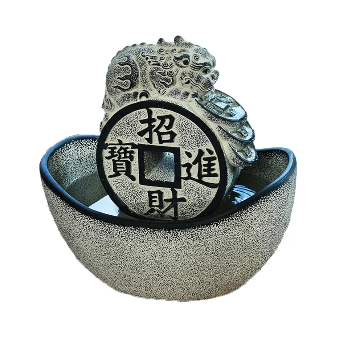 Wealth And Treasure Chinese Desktop Flowing Water Ornaments Office Housewarming Gifts Zen Tea Room Decoration Landscape