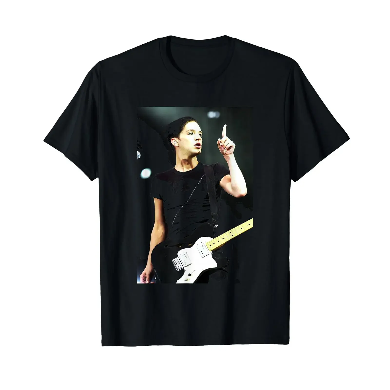 Placebo Brian Molko T Im Park Black Market Music 2001 Shirt vintage Washed Comfortable Versatile Breathable Stretched