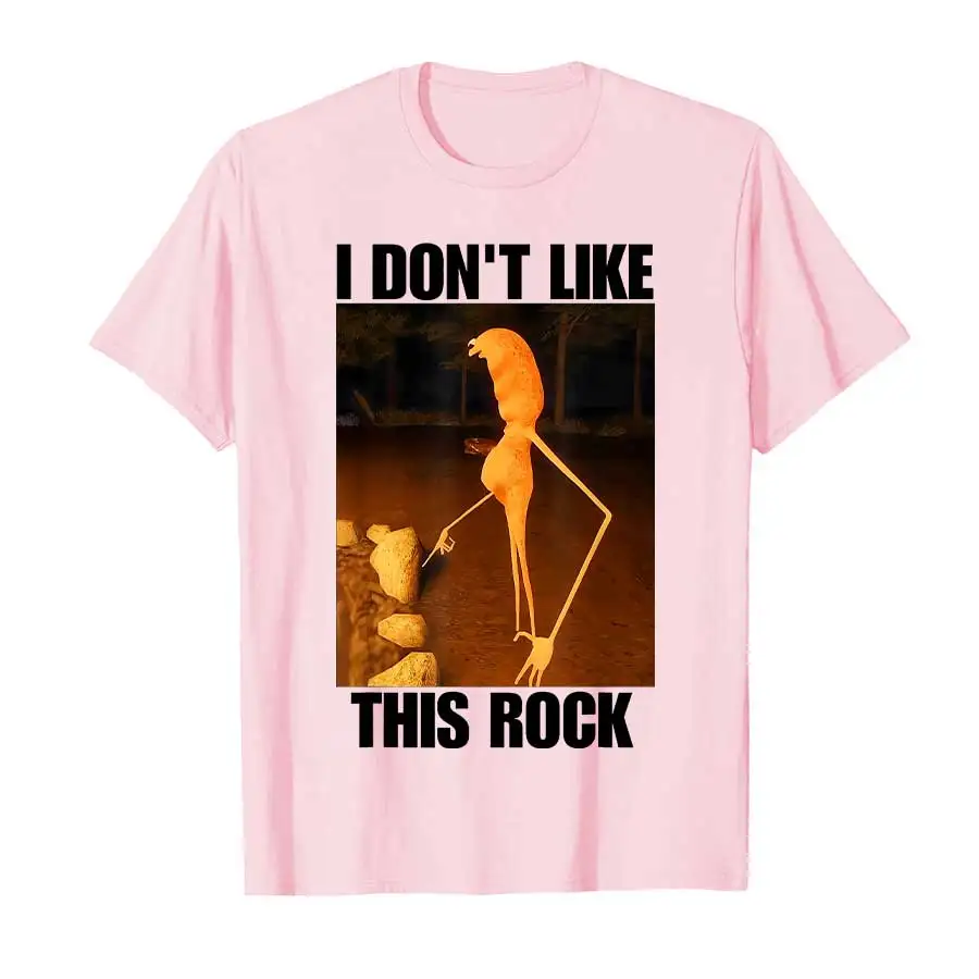 Marcus The Worm I Don't Like This Rock T-Shirt Women's T-Shirt Short Sleeve Top Women Clothing Fashion Graphic Aesthetic Clothes