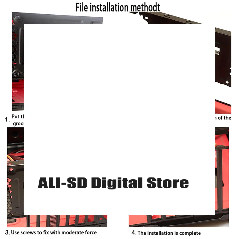 5pc PCI Slot Cover Dust Filter Blanking Board Cooling Fan Dust Filter Ventilation PC Computer Case Accessories