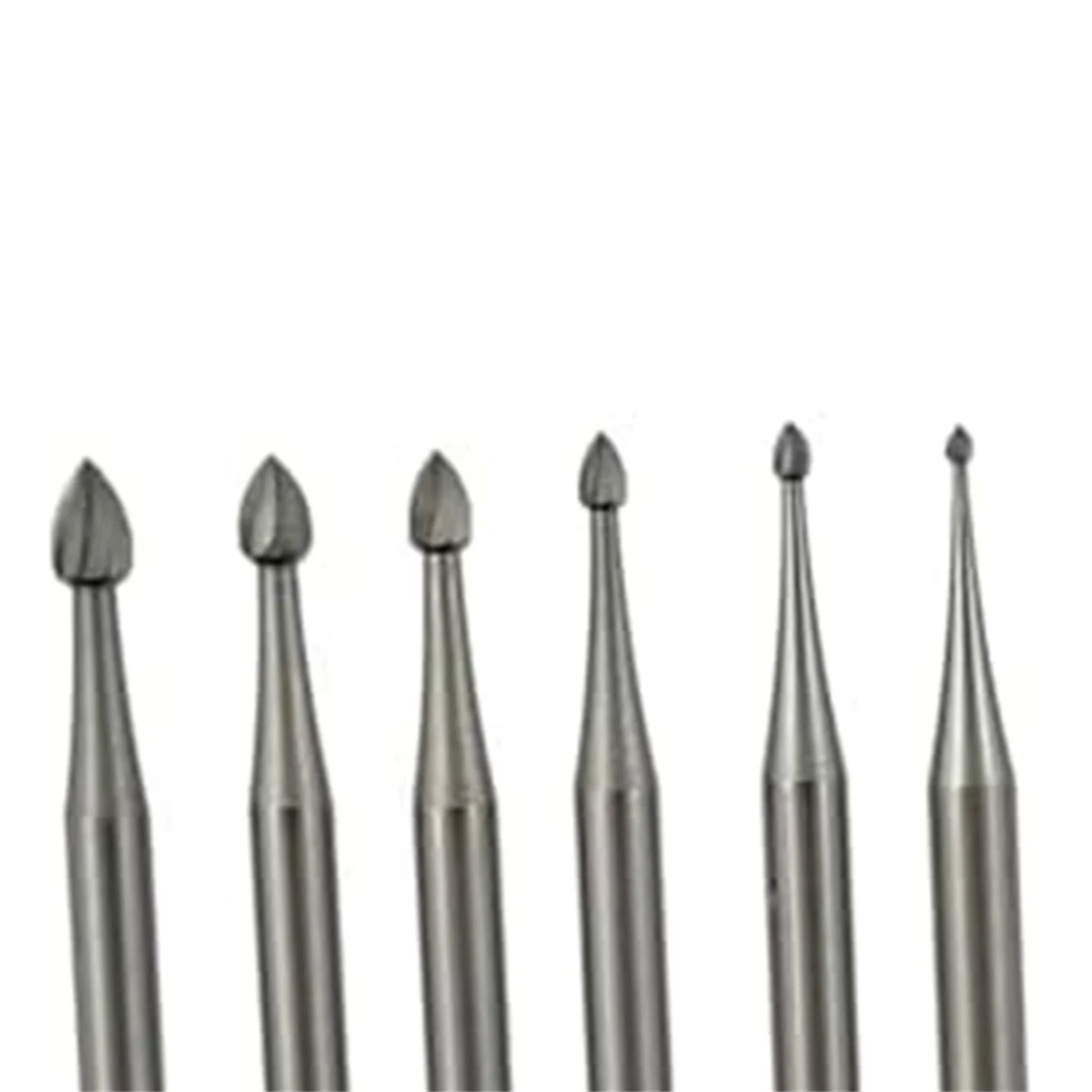 قطع حفر لدغ المجوهرات للأدوات الدوارة ، أدوات صنع جواهر ، عرقوب 3 32 "، 6 روض