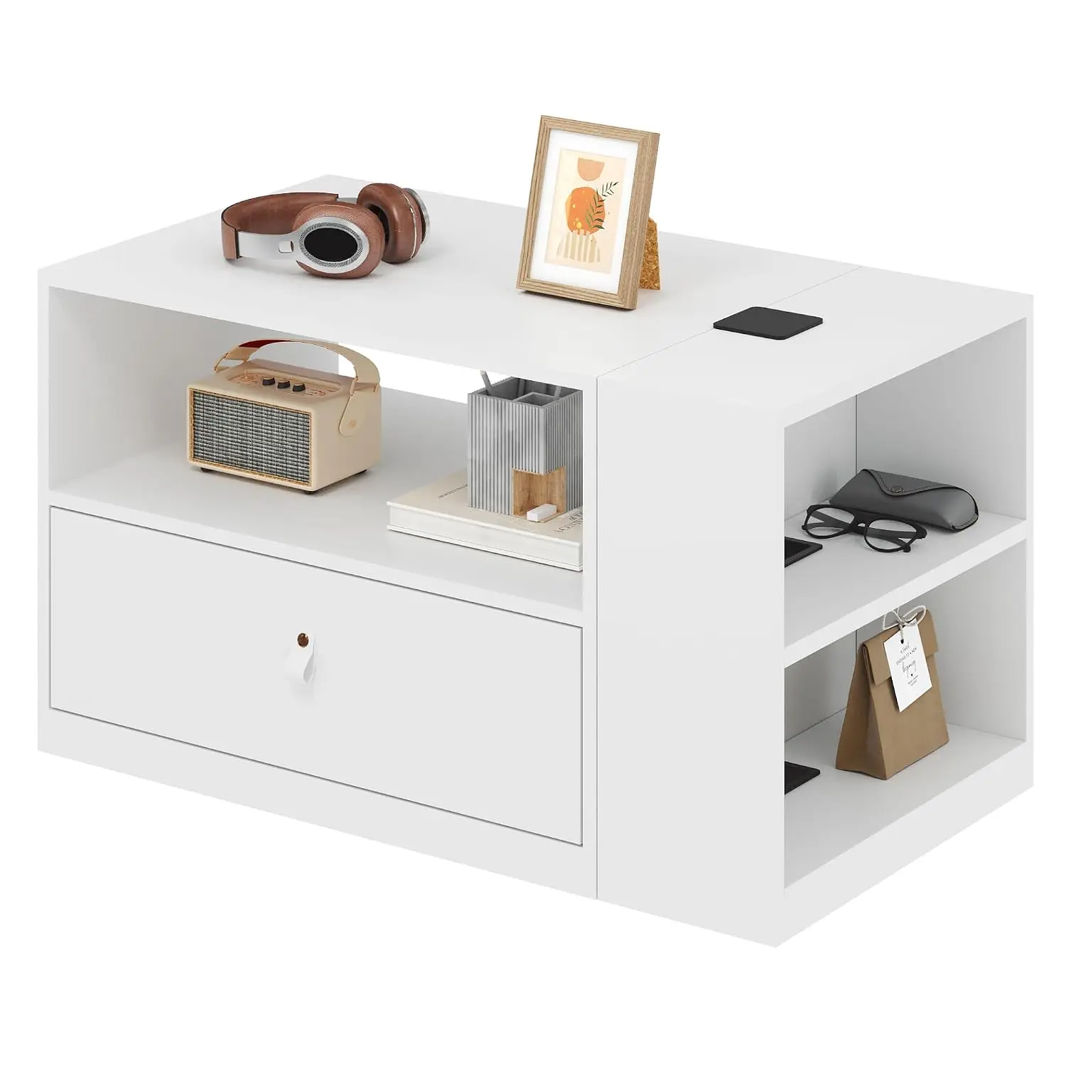Mobile Office Storage Cabinet with Drawers Computer Workstation File Organizer, Customized