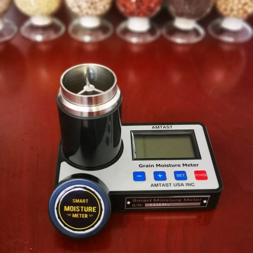 Digital Display Grain Moisture Meter for Coffee Bean Cocoa Bean Wheat Corn Seed Moisture Content Tester