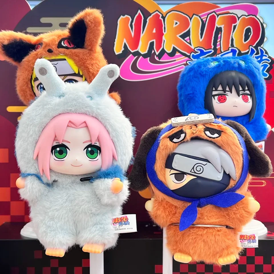 

2025Новый EAKI Naruto слепая коробка Shippuden Party Serie Stuffed Shippuden оригинальная плюшевая фигурка орнамент коллекция игрушек подарок для мальчиков и девочек