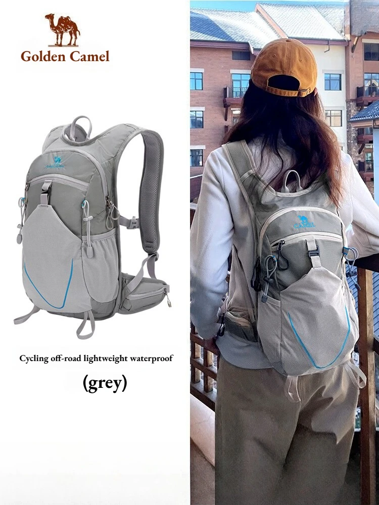 ゴールデンキャメル超軽量アウトドアスポーツバッグハイキングキャンプバックパックポータブル折りたたみバックパック折りたたみ登山バッグ