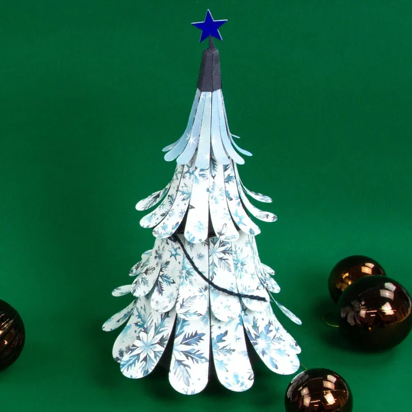 

2025 New Christmas Tremendous Tree Die Set Metal Cutting Dies DIY Scrapbooking Holiday Gift Make Greeting Card Paper Craft Molds