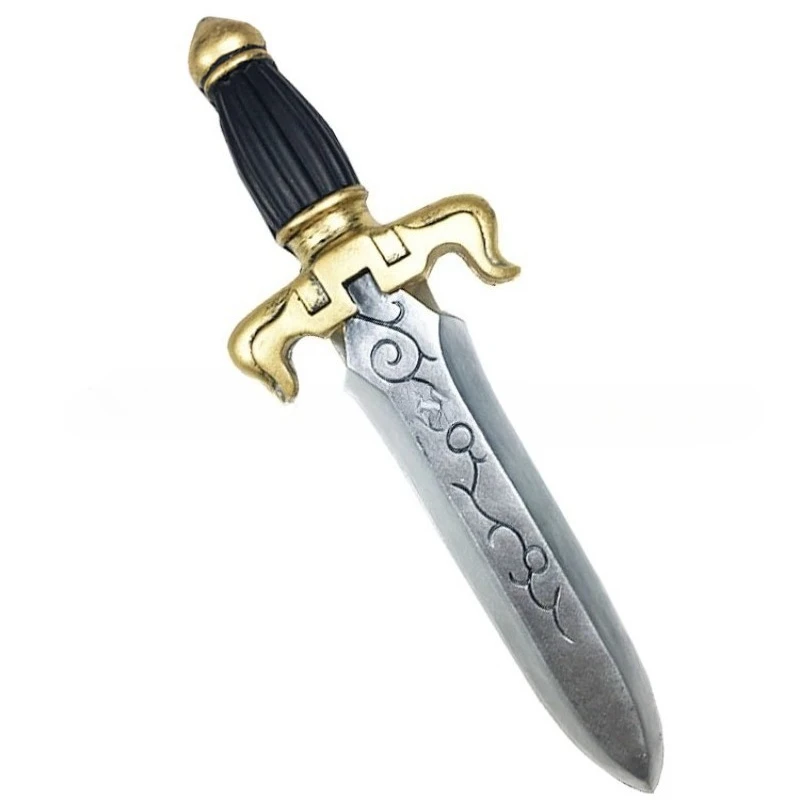 38cm/14.96in PU Short Swords Samurai Katana Knife Model Props Peripherals Accessories Practice Toy Collectible Outdoor Ornaments