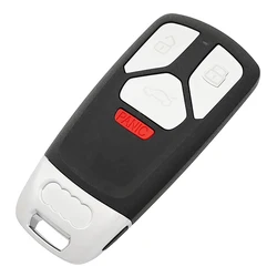 Replacement Key Fob Cover for Audi A4 Q7 Q5 TT A3 A6 SQ5 R8 S5 Smart Keyless Entry Key Fob Housing