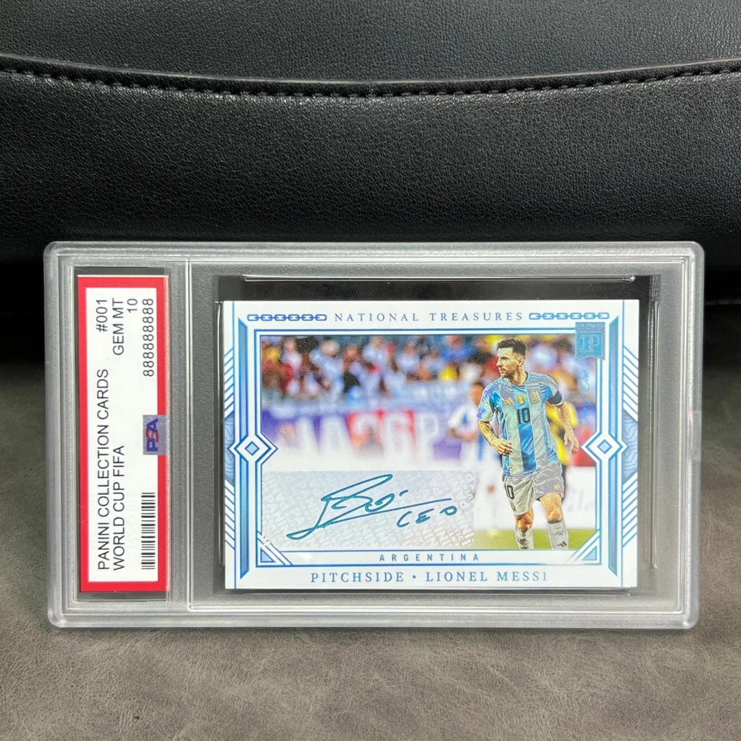 DIY Homemade panini Football collectible cards Card brick series Messi Haaland Maradona High-quality collectible cards view 2