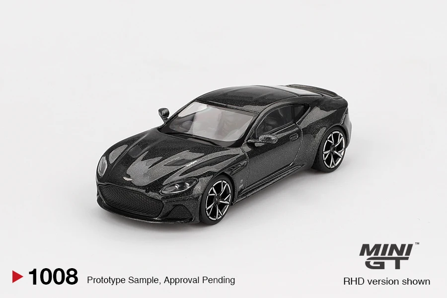 

MINIGT 1:64 Aston Martin DBS 007 Edition MGT01008-CH автомобильные игрушки из сплава, литая под давлением металлическая модель автомобиля для детей
