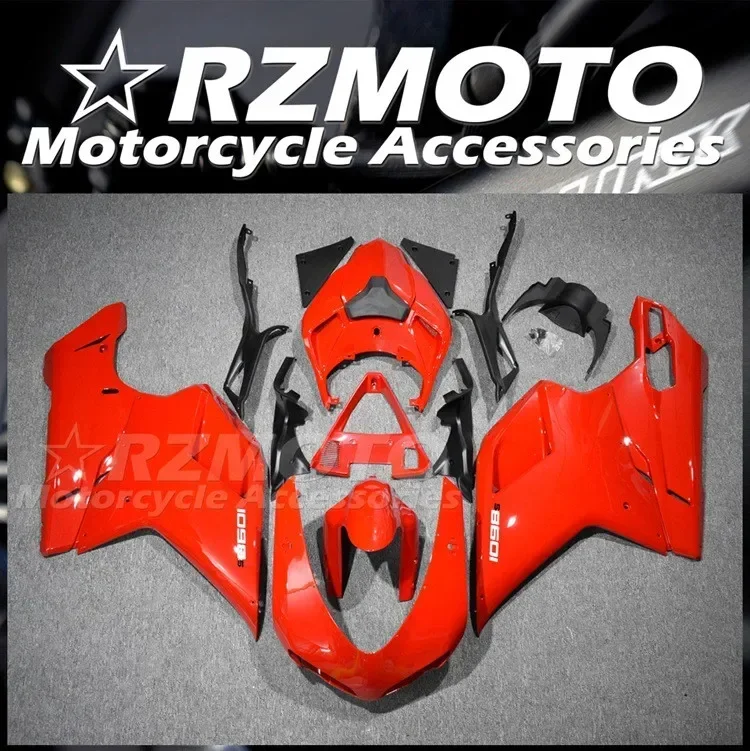 New ABS Fairings Kit Fit for Ducati 848 1098 1198 Evo 2007 2008 2009 2010 2011 2012 2013 2014 Bodywork Set Custom Red