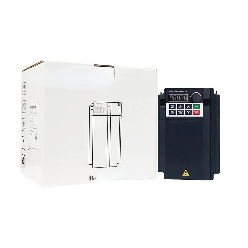 

220V single phase to 380V 3 phase converter 50hz 60hz frequency inverter ac motor drive VFD