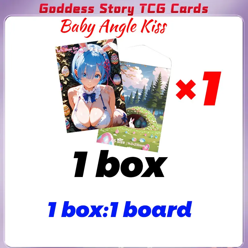 

2025 Newest Baby Angel Kiss A5 Board Waifu Acrylic Borad Anime Rare Hobby Collection ACG Girls