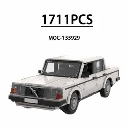 Sports Car MOC-155929 Racing Car City Car Building Block Toy Model 1711PCS Birthday Gift Children's Birthday Christmas Gift