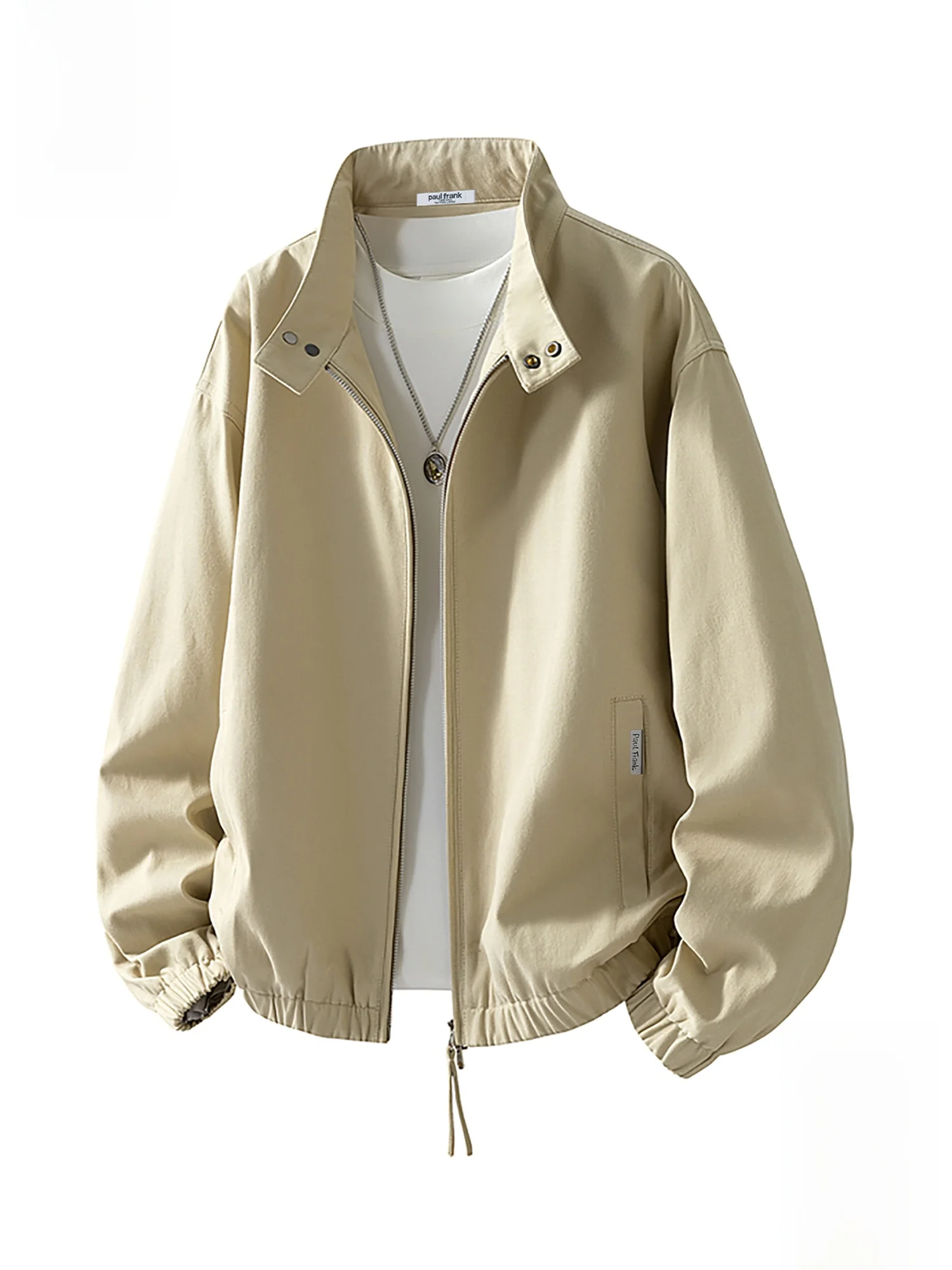 

PaulFrank Spring New American Casual Stand Collar Jaet Men Loose Couple Sle Outerwear Large Mouth Monkey Pattern Cotton