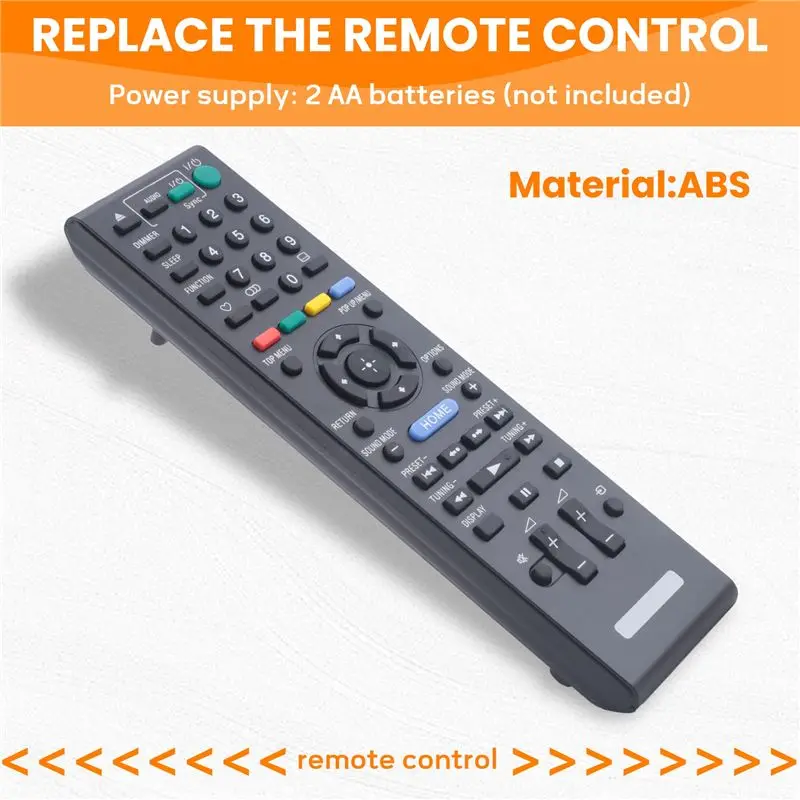 SQPP-RM-ADP058 Remote Control For Sony Home Theater Blu-Ray Remote Control BDV-E280 BDV-E380 Remote