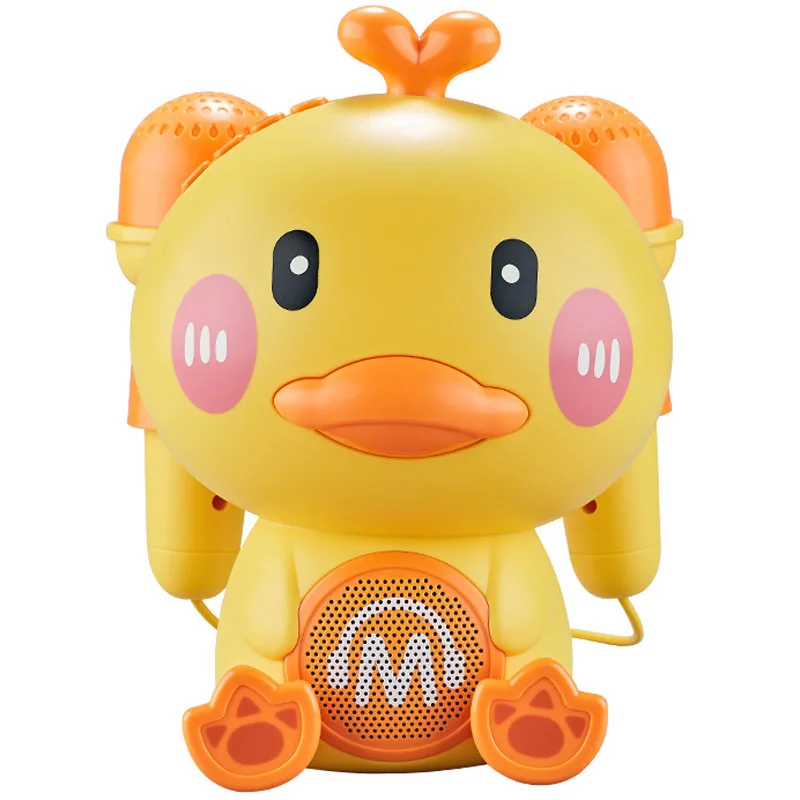 Child Puzzle Funny Interactive Game Toys Cute Duck Singing Speaker Early Education Machine Toys Musical Instrument Toys For Kids