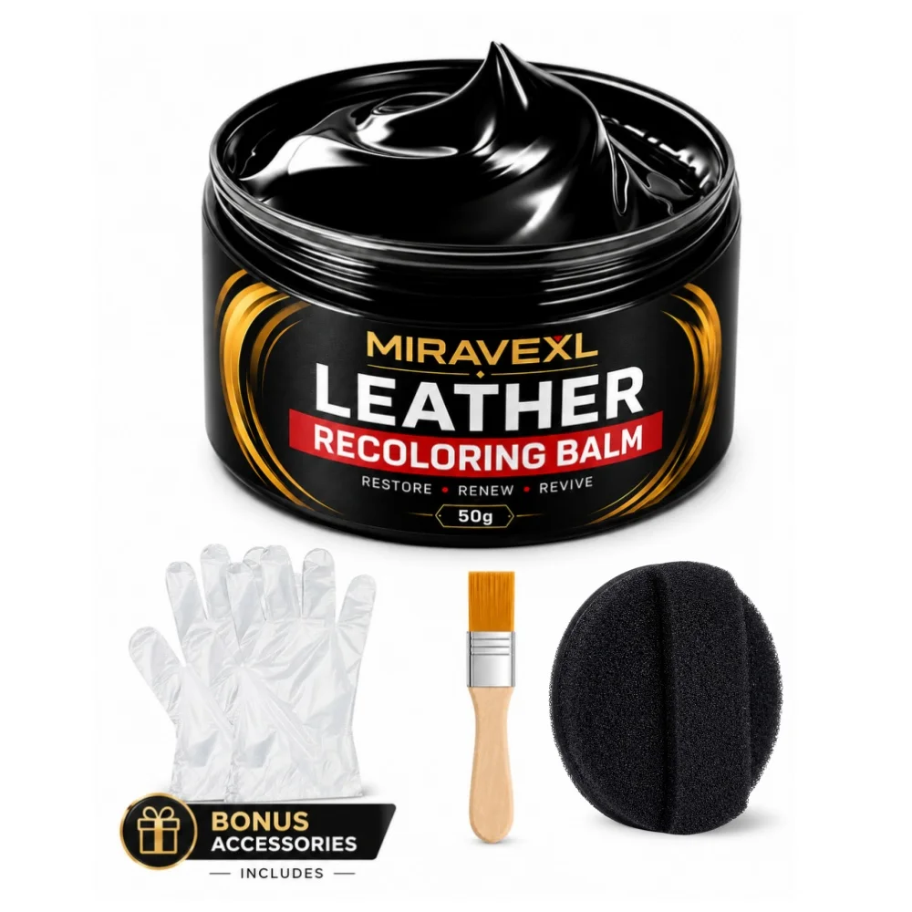 Leder-Farbwiederherstellungsbalsam, Leder- und Vinyl-Farbwiederherstellungs-Conditioner – Repariert verblasste und zerkratzte Lederfarbe