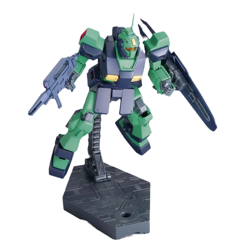 Bandai oryginalny GUNDAM Model postaci z Anime HGUC 1/144 MSA-003 NEMO GUNDAM figurka montaż zabawki modele kolekcjonerskie prezenty dla dzieci